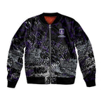 Fremantle Dockers Bomber Jacket Urban Graffiti Street Art - Bold Abstract Spray Paint
