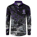 Fremantle Dockers Button Sweatshirt Urban Graffiti Street Art - Bold Abstract Spray Paint