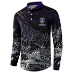 Fremantle Dockers Button Sweatshirt Urban Graffiti Street Art - Bold Abstract Spray Paint