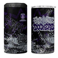 Fremantle Dockers 4 in 1 Can Cooler Tumbler Urban Graffiti Street Art - Bold Abstract Spray Paint