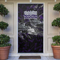 Fremantle Dockers Door Cover Urban Graffiti Street Art - Bold Abstract Spray Paint