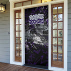 Fremantle Dockers Door Cover Urban Graffiti Street Art - Bold Abstract Spray Paint