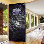 Fremantle Dockers Door Cover Urban Graffiti Street Art - Bold Abstract Spray Paint