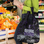 Fremantle Dockers Grocery Bag Urban Graffiti Street Art - Bold Abstract Spray Paint
