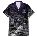 Fremantle Dockers Hawaiian Shirt Urban Graffiti Street Art - Bold Abstract Spray Paint