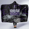 Fremantle Dockers Hooded Blanket Urban Graffiti Street Art - Bold Abstract Spray Paint