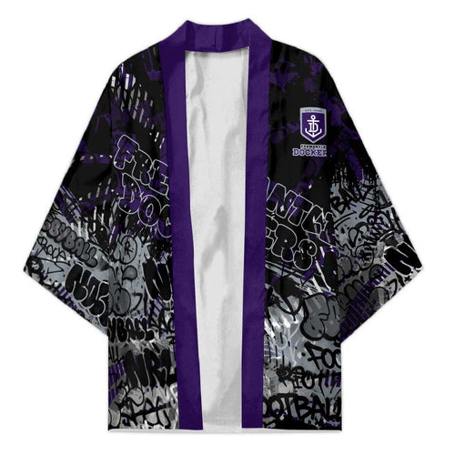 Fremantle Dockers Kimono Urban Graffiti Street Art - Bold Abstract Spray Paint