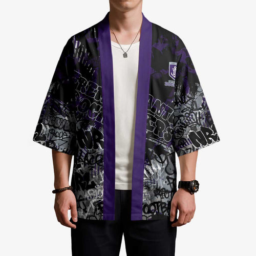 Fremantle Dockers Kimono Urban Graffiti Street Art - Bold Abstract Spray Paint