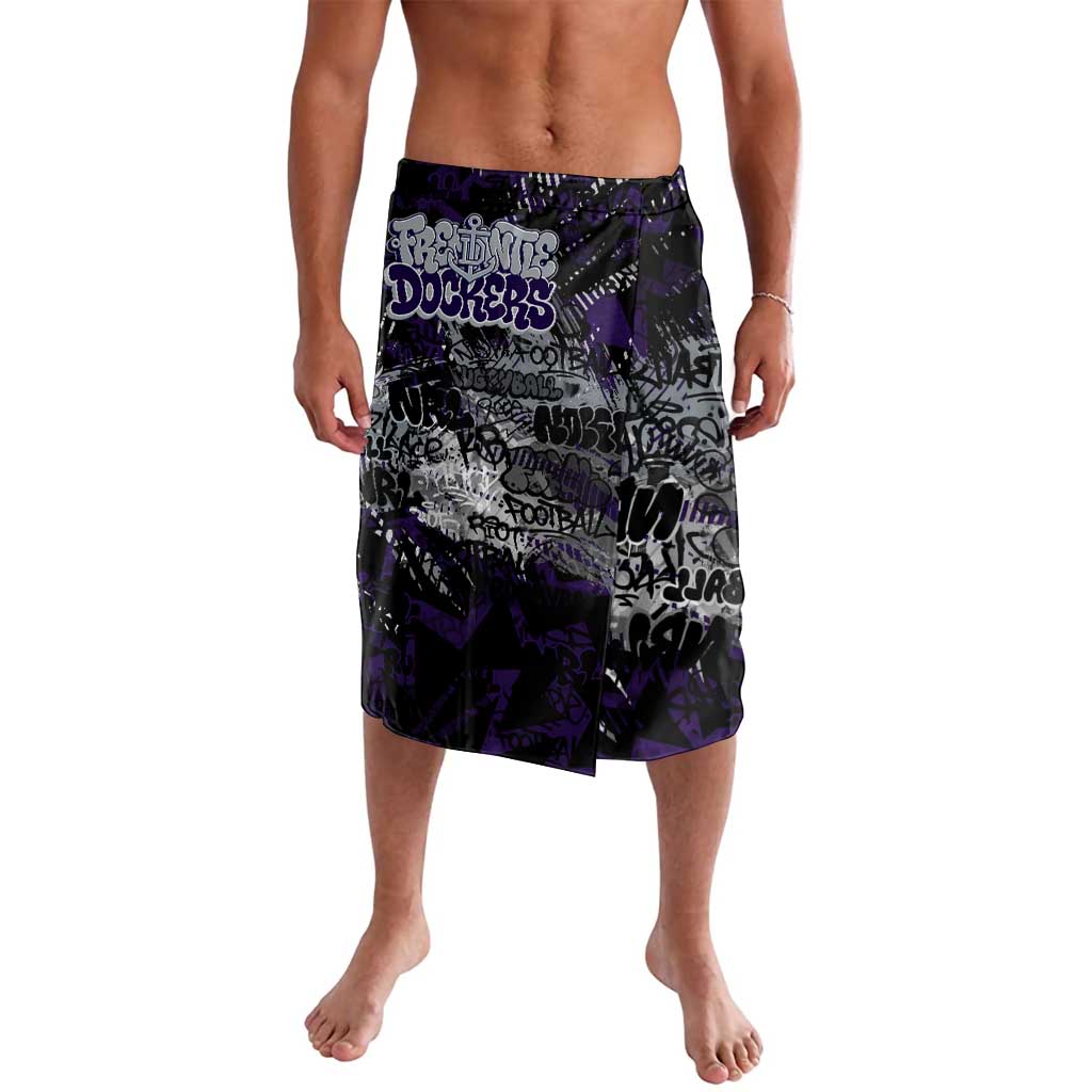 Fremantle Dockers Lavalava Urban Graffiti Street Art - Bold Abstract Spray Paint