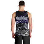 Fremantle Dockers Men Tank Top Urban Graffiti Street Art - Bold Abstract Spray Paint