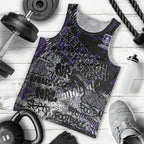 Fremantle Dockers Men Tank Top Urban Graffiti Street Art - Bold Abstract Spray Paint