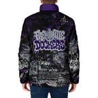 Fremantle Dockers Padded Jacket Urban Graffiti Street Art - Bold Abstract Spray Paint