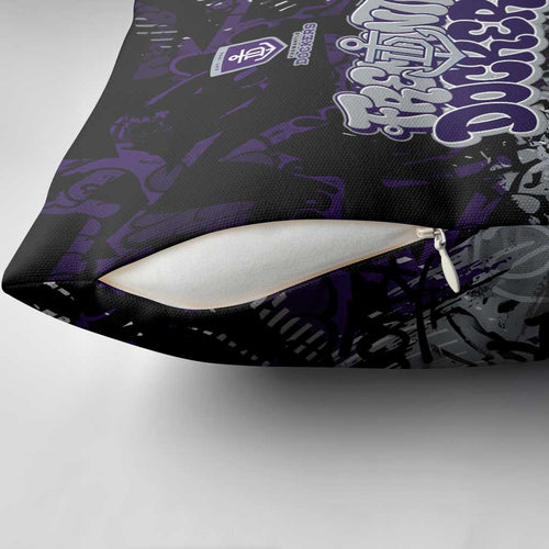 Fremantle Dockers Pillow Cover Urban Graffiti Street Art - Bold Abstract Spray Paint