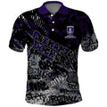 Fremantle Dockers Polo Shirt Urban Graffiti Street Art - Bold Abstract Spray Paint
