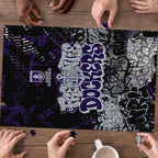 Fremantle Dockers Puzzle Urban Graffiti Street Art - Bold Abstract Spray Paint