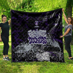 Fremantle Dockers Quilt Urban Graffiti Street Art - Bold Abstract Spray Paint