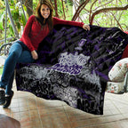 Fremantle Dockers Quilt Urban Graffiti Street Art - Bold Abstract Spray Paint