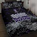 Fremantle Dockers Quilt Bed Set Urban Graffiti Street Art - Bold Abstract Spray Paint