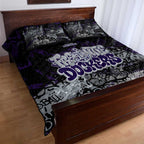 Fremantle Dockers Quilt Bed Set Urban Graffiti Street Art - Bold Abstract Spray Paint