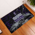 Fremantle Dockers Rubber Doormat Urban Graffiti Street Art - Bold Abstract Spray Paint
