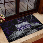 Fremantle Dockers Rubber Doormat Urban Graffiti Street Art - Bold Abstract Spray Paint