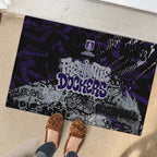 Fremantle Dockers Rubber Doormat Urban Graffiti Street Art - Bold Abstract Spray Paint