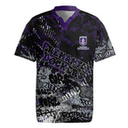 Fremantle Dockers Rugby Jersey Urban Graffiti Street Art - Bold Abstract Spray Paint