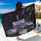 Fremantle Dockers Sarong Urban Graffiti Street Art - Bold Abstract Spray Paint