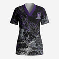 Fremantle Dockers Scrub Top Urban Graffiti Street Art - Bold Abstract Spray Paint