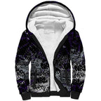 Fremantle Dockers Sherpa Hoodie Urban Graffiti Street Art - Bold Abstract Spray Paint