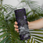 Fremantle Dockers Skinny Tumbler Urban Graffiti Street Art - Bold Abstract Spray Paint