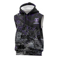 Fremantle Dockers Sleeveless Hoodie Urban Graffiti Street Art - Bold Abstract Spray Paint