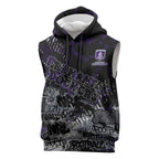 Fremantle Dockers Sleeveless Hoodie Urban Graffiti Street Art - Bold Abstract Spray Paint