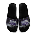 Fremantle Dockers Slide Sandals Urban Graffiti Street Art - Bold Abstract Spray Paint