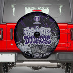 Fremantle Dockers Spare Tire Cover Urban Graffiti Street Art - Bold Abstract Spray Paint