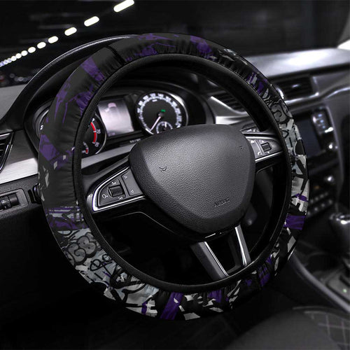 Fremantle Dockers Steering Wheel Cover Urban Graffiti Street Art - Bold Abstract Spray Paint