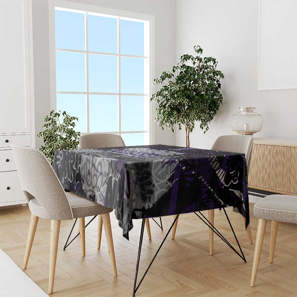Fremantle Dockers Tablecloth Urban Graffiti Street Art - Bold Abstract Spray Paint