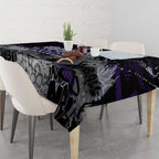 Fremantle Dockers Tablecloth Urban Graffiti Street Art - Bold Abstract Spray Paint