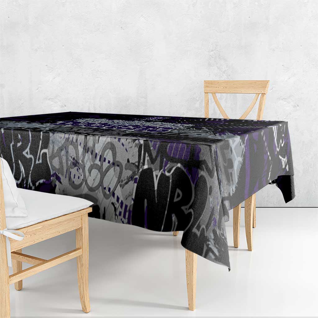 Fremantle Dockers Tablecloth Urban Graffiti Street Art - Bold Abstract Spray Paint