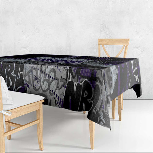 Fremantle Dockers Tablecloth Urban Graffiti Street Art - Bold Abstract Spray Paint