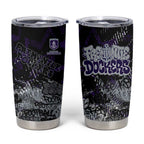 Fremantle Dockers Tumbler Cup Urban Graffiti Street Art - Bold Abstract Spray Paint