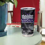 Fremantle Dockers Tumbler Cup Urban Graffiti Street Art - Bold Abstract Spray Paint