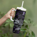 Fremantle Dockers Tumbler With Handle Urban Graffiti Street Art - Bold Abstract Spray Paint