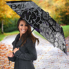 Fremantle Dockers Umbrella Urban Graffiti Street Art - Bold Abstract Spray Paint