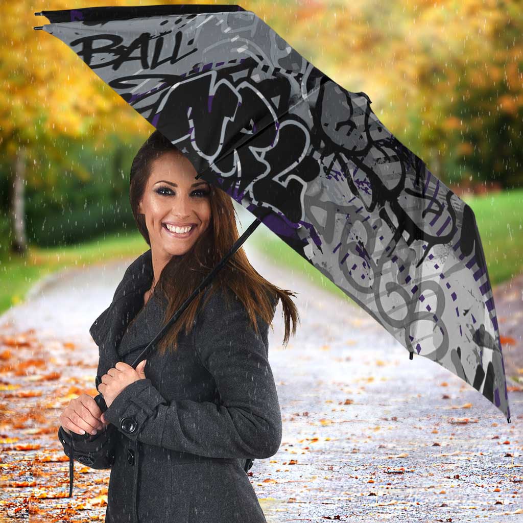 Fremantle Dockers Umbrella Urban Graffiti Street Art - Bold Abstract Spray Paint