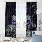 Fremantle Dockers Window Curtain Urban Graffiti Street Art - Bold Abstract Spray Paint