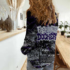 Fremantle Dockers Women Casual Shirt Urban Graffiti Street Art - Bold Abstract Spray Paint