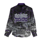 Fremantle Dockers Women Casual Shirt Urban Graffiti Street Art - Bold Abstract Spray Paint