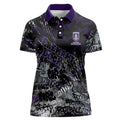 Fremantle Dockers Women Polo Shirt Urban Graffiti Street Art - Bold Abstract Spray Paint