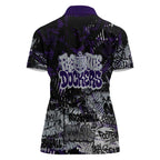 Fremantle Dockers Women Polo Shirt Urban Graffiti Street Art - Bold Abstract Spray Paint